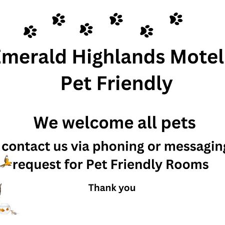 Emerald Highlands Motel Exterior foto